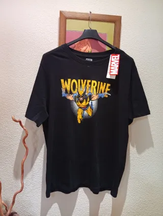 Camiseta Marvel Wolverine Negra
