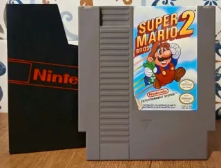 Super Mario Bros. 2 con scatola