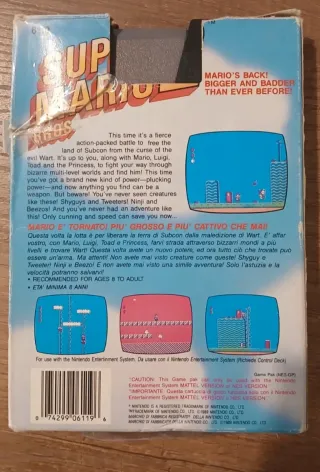 Super Mario Bros. 2 con scatola