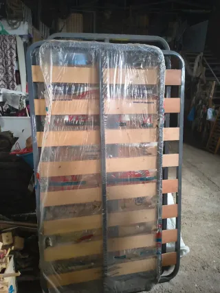 Somier metálico y de madera