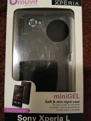 Funda Muvit miniGEL Sony Xperia L