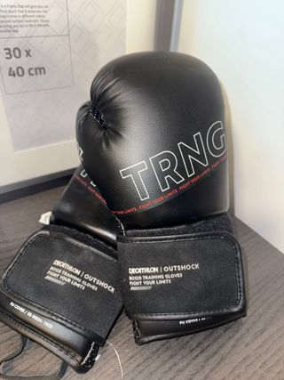 Guantes de boxeo Decathlon Outshock