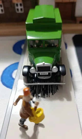 Coche Tintín Diorama