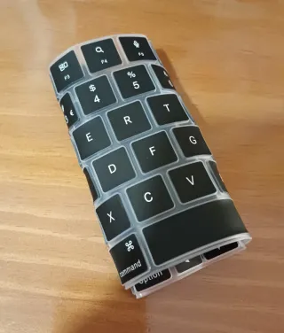 Teclado Silicone Preto PT