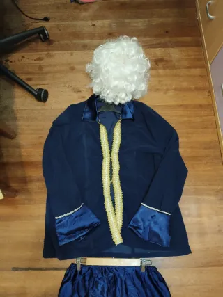 Disfraz época hombre talla M/L