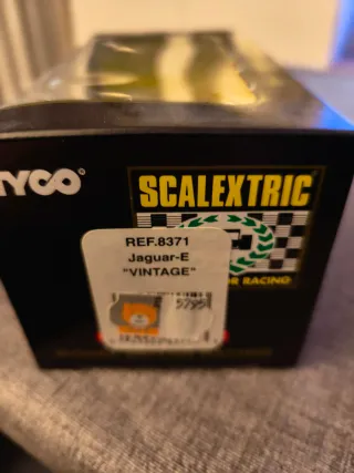 Scalextric Jaguar E-Type Vintage