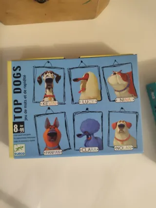 Djeco Top Dogs Juego de Palabras