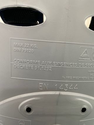 Silla bici bebé paseo