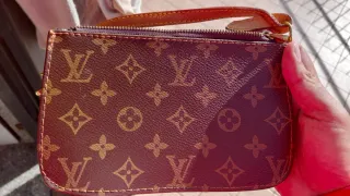 Bolsa Louis Vuitton Marrón Dorada