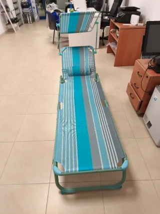 Tumbona plegable playa/jardín
