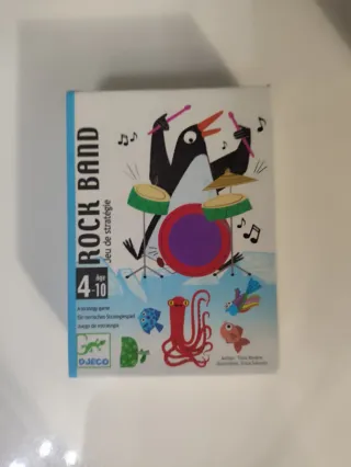 Djeco Rock Band Juego de Estrategia