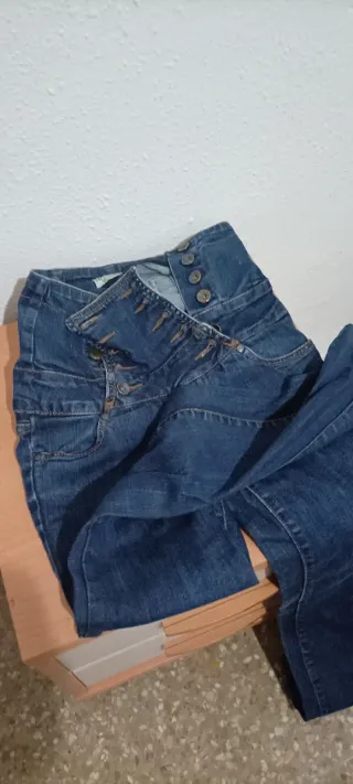 Pantalones vaqueros azules