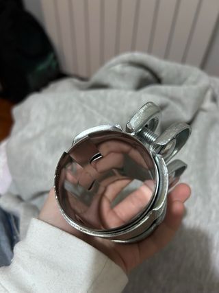 Morsetto doppio scarico auto Ø 50 mm