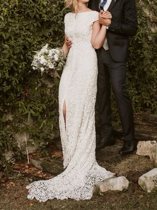 Vestido Novia Inmaculada García Alta Costura