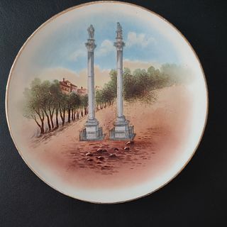 Plato decorativo antiguo