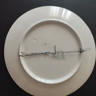 Plato decorativo antiguo