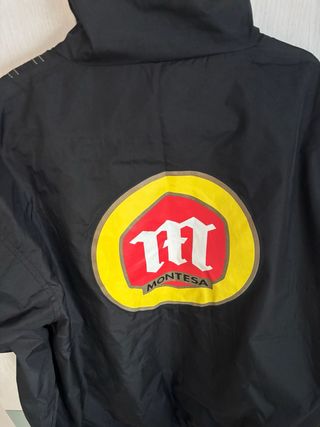 Chaqueta Cortavientos Montesa Negra
