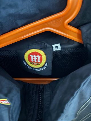 Chaqueta Cortavientos Montesa Negra