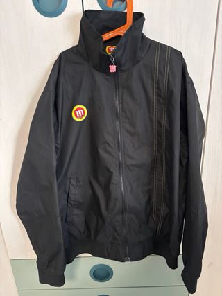Chaqueta Cortavientos Montesa Negra