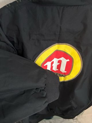 Chaqueta Cortavientos Montesa Negra