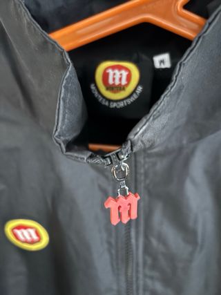 Chaqueta Cortavientos Montesa Negra