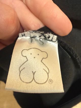 Vestido Tous Negro Talla S