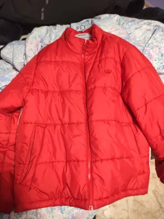 Chaqueta Adidas Roja Invierno