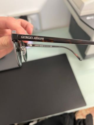 Gafas de Sol Giorgio Armani Marrón/Plata