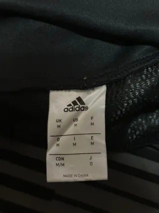 Camiseta Oficial Real Madrid Adidas Negra y Turque