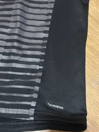 Camiseta Oficial Real Madrid Adidas Negra y Turque