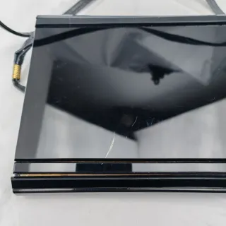 Pochette rara in bachelite nera