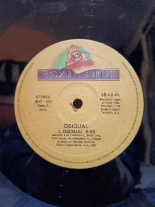 Vinilo makina remember