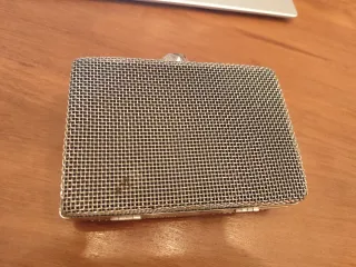 Bolso Clutch Sfera Metalizado