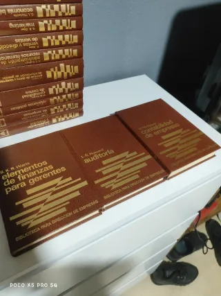 Libros de la biblioteca para dirección de empresas