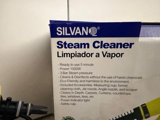 Limpiador a Vapor Silvan Nuevo a estrenar.