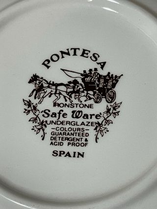 Ensaladera Cerámica Pontesa Ironston Diseño Escena