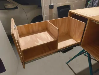 Mueble Cama Furgoneta camper.