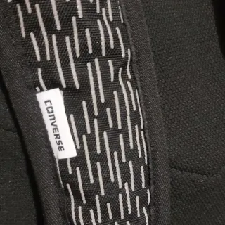 Mochila Converse Negra y Blanca