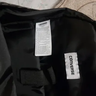 Mochila Converse Negra y Blanca