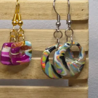 Pack Pendientes Arcilla Polimérica