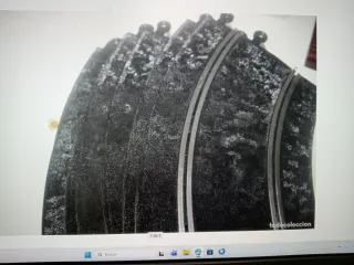 Scalextric 6 curvas estándar