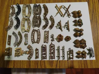 Lote Militar Segunda Guerra Mundial Insignias