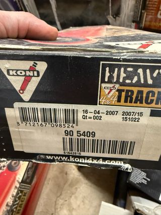 Amortiguadores Koni Special , raid