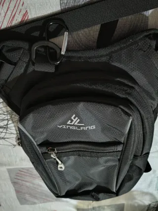 Bolso Pierna YINGLANG Negro