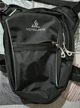 Bolso Pierna YINGLANG Negro