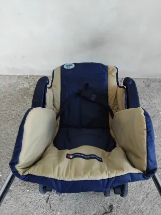 Carrito de bebé Cam azul y beige