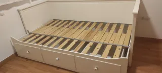 Cama nido Ikea con 3 cajones