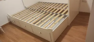 Cama nido Ikea con 3 cajones