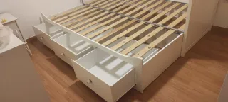 Cama nido Ikea con 3 cajones