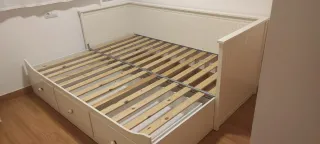 Cama nido Ikea con 3 cajones